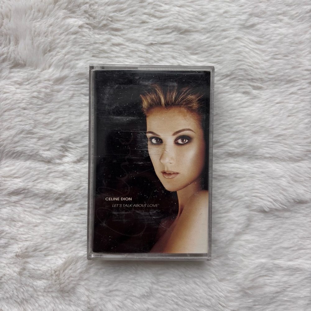 Vintage Celine Dion "Let's Talk About Love" Cassette | 1997 | Titanic Theme Song